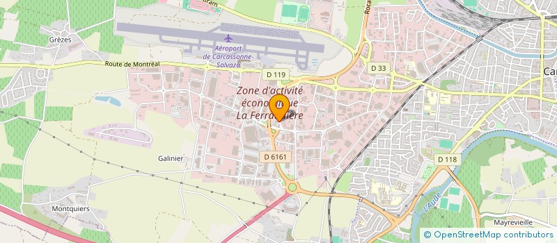 localisation de l'entreprise HYDROPLUS à CARCASSONNE