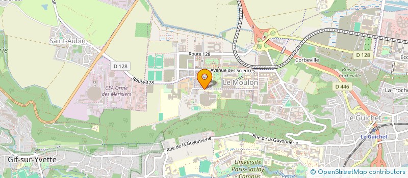 localisation de l'entreprise HYDROS à GIF-SUR-YVETTE
