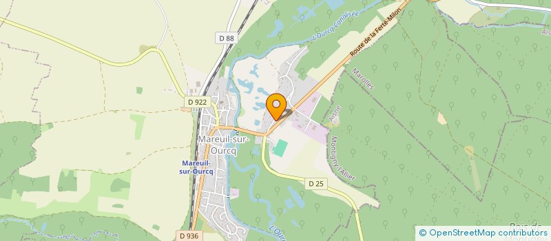 localisation de l'entreprise HYDROS CONSEIL ET DISTRIBUTION  MAREUIL-SUR-OURCQ