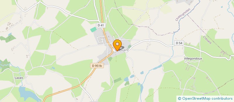 localisation de l'entreprise HYDROSCORPUS à CREVANT
