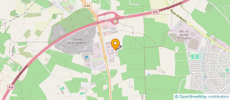 localisation de l'entreprise HYDROSERVICES  VENDRES