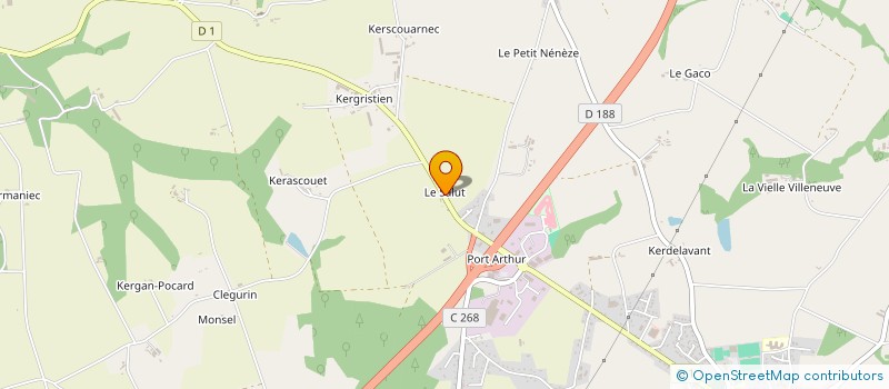 localisation de l'entreprise HYDROSTEAM  PLUMELIAU-BIEUZY