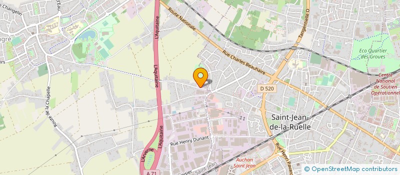 localisation de l'entreprise HYDROTEC à INGRE