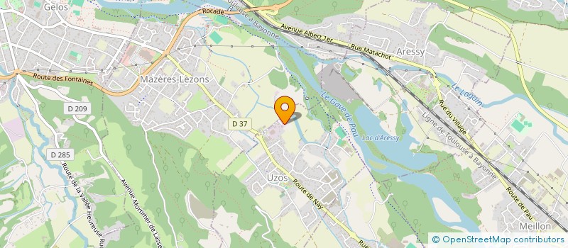 localisation de l'entreprise HYDROTECH à UZOS