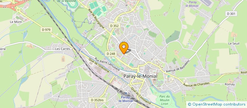 localisation de l'entreprise HYDROTHERM 71  PARAY-LE-MONIAL