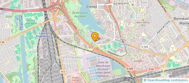 localisation de l'entreprise HYDROTHERM à CRETEIL