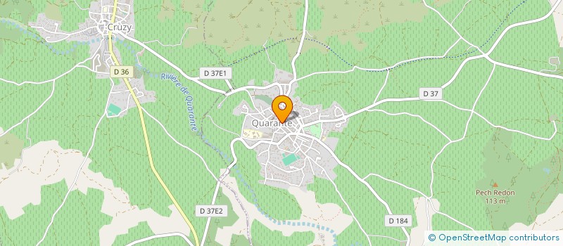localisation de l'entreprise HYDROTUB  POILHES