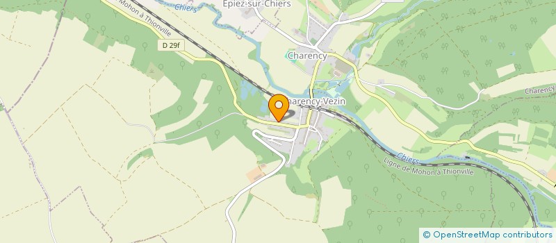 localisation de l'entreprise HYDROVALOR à CHARENCY-VEZIN