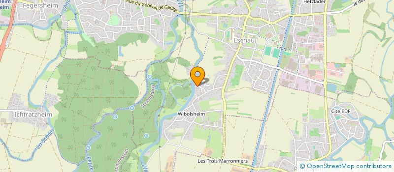 localisation de l'entreprise HYDROVOLT à ESCHAU