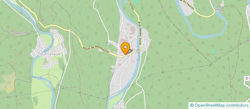 localisation de l'entreprise HYENCO SARL  THILAY