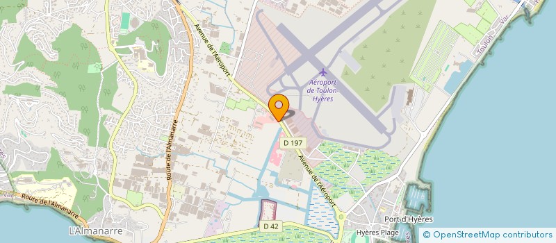 localisation de l'entreprise HYERES ESPACE PLAISANCE  HYERES