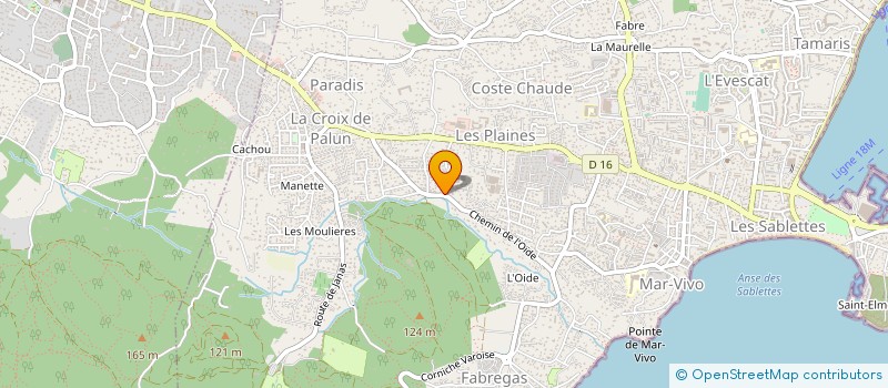 localisation de l'entreprise HYERES FORAGE à LA SEYNE-SUR-MER