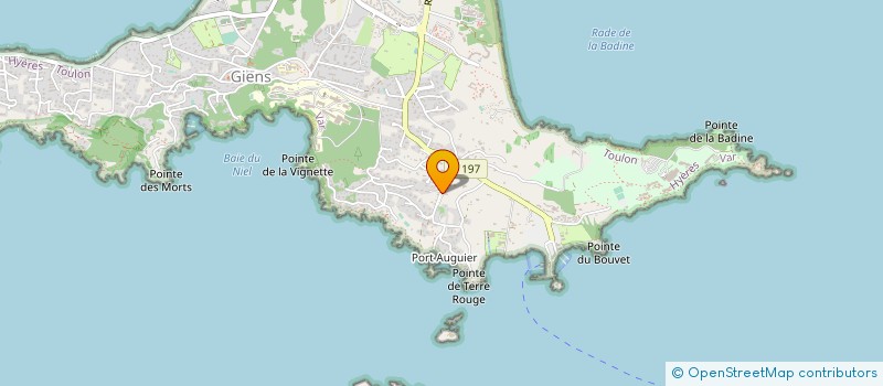 localisation de l'entreprise HYERES PLONGEE à HYERES