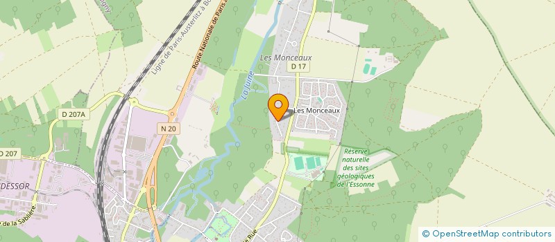 localisation de l'entreprise HYFISA à MORIGNY-CHAMPIGNY