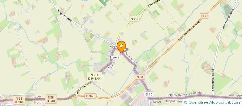 localisation de l'entreprise HYGA FRANCE S.A.S à BOESCHEPE