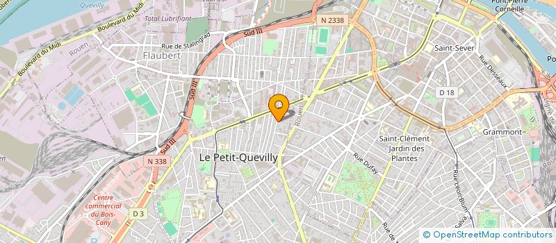 localisation de l'entreprise HYGCIR-PRO à LE PETIT-QUEVILLY