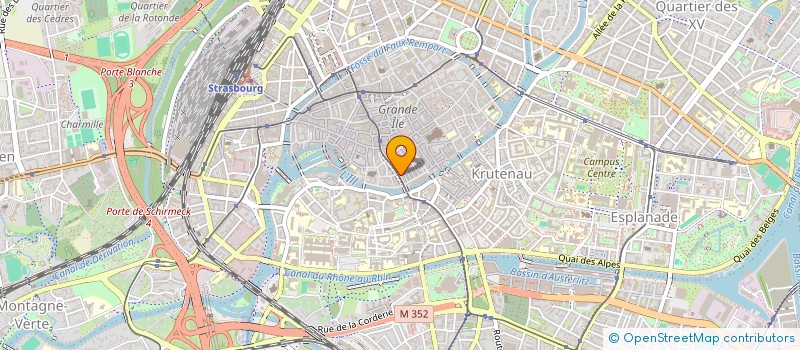 localisation de l'entreprise HYGECOM FRANCE à STRASBOURG