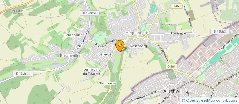 localisation de l'entreprise HYGEE  SAINT-LOUIS