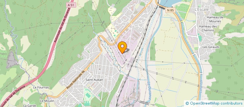 localisation de l'entreprise HYGEE  CHATEAU-ARNOUX-SAINT-AUBAN