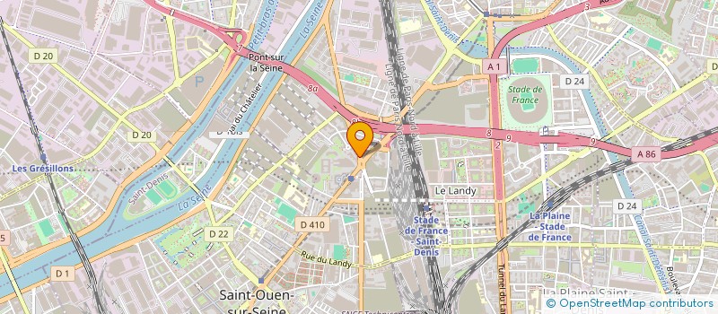 localisation de l'entreprise HYGEE ET PANACEE à SAINT-DENIS