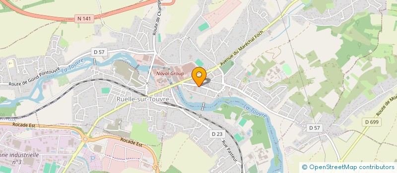 localisation de l'entreprise HYGEE PROPRETE à ANGOULEME