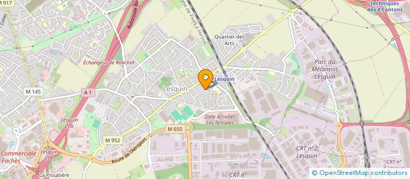 localisation de l'entreprise HYGEIA+ à LESQUIN