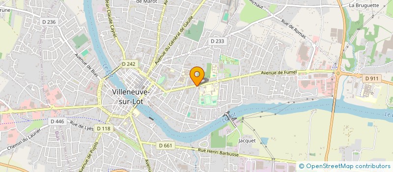 localisation de l'entreprise HYGEIA  VILLENEUVE-SUR-LOT