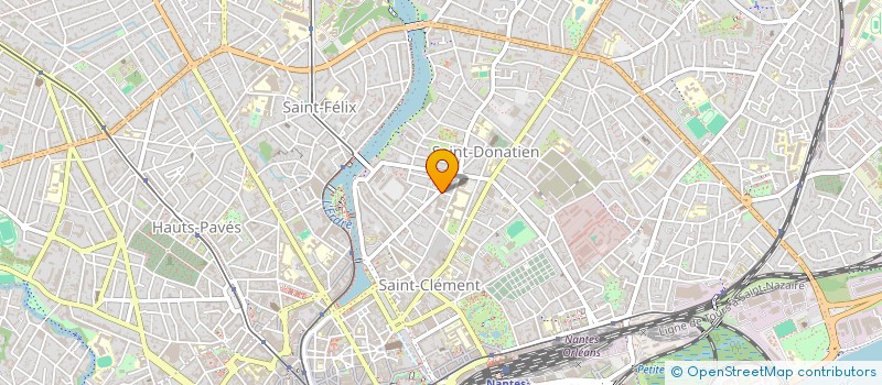 localisation de l'entreprise HYGEIA CABINET DE CHIRURGIE GENERALE à NANTES