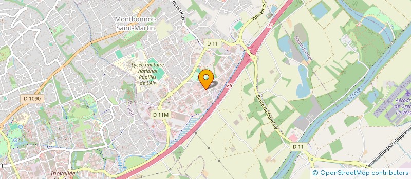 localisation de l'entreprise HYGEIA HOME  MONTBONNOT-SAINT-MARTIN