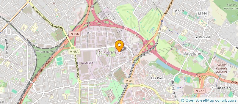 localisation de l'entreprise HYGESCA à LILLE