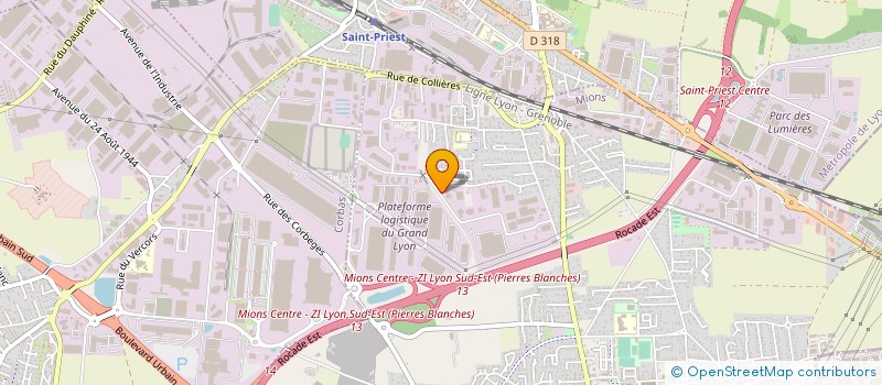 localisation de l'entreprise HYGEXPORT  MIONS