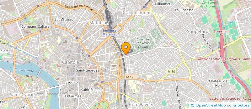 localisation de l'entreprise HYGGE à TOULOUSE