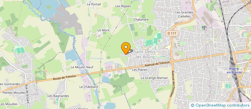 localisation de l'entreprise HYGGE  SAINT-DENIS-LES-BOURG