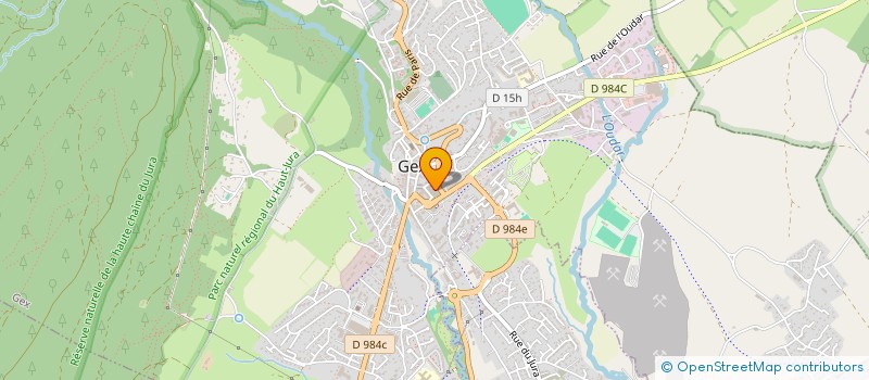 localisation de l'entreprise HYGGE & CO  GEX