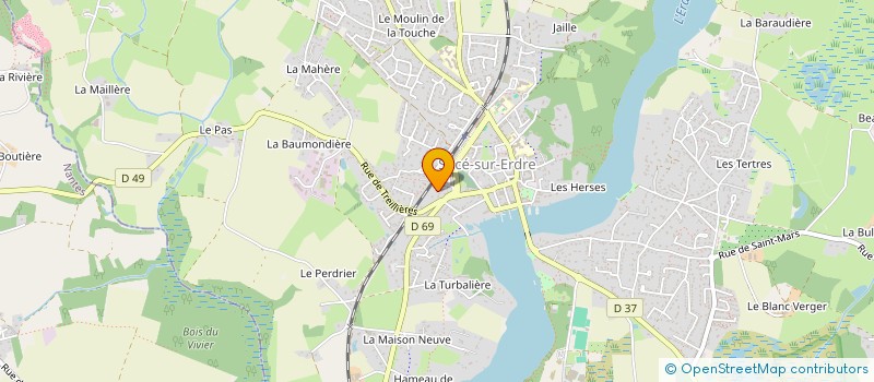 localisation de l'entreprise HYGGIE à SUCE-SUR-ERDRE