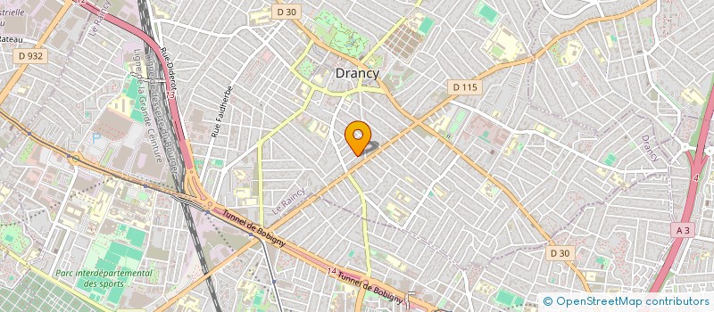 localisation de l'entreprise HYGIA CLEAN à DRANCY