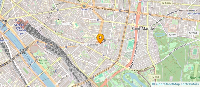 localisation de l'entreprise HYGIA-FORM  PARIS