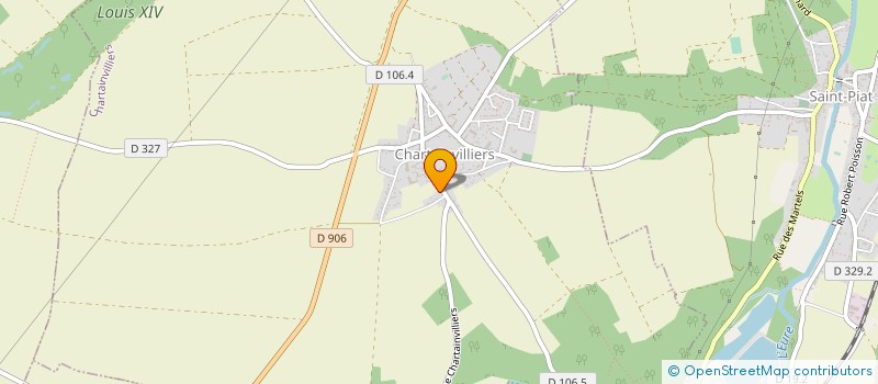 localisation de l'entreprise HYGIA-FROID à CHARTAINVILLIERS