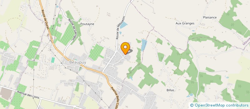 localisation de l'entreprise HYGIA PREVENTION à BEAUPUY