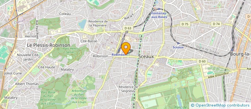 localisation de l'entreprise HYGIA SERVICES à SCEAUX