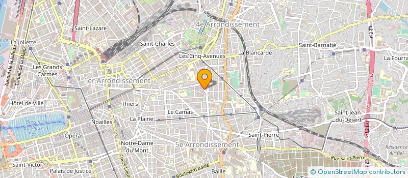 localisation de l'entreprise HYGIATAC 3D à MARSEILLE