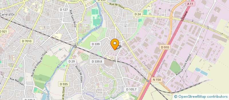 localisation de l'entreprise HYGIE à CHARTRES