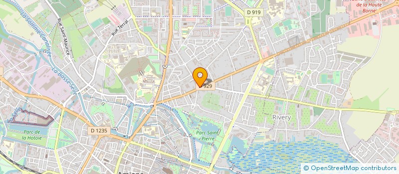localisation de l'entreprise HYGIE à AMIENS