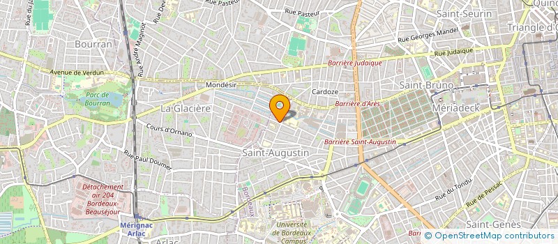 localisation de l'entreprise HYGIE  BORDEAUX