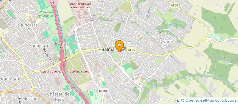 localisation de l'entreprise HYGIE CONSEIL à BALMA