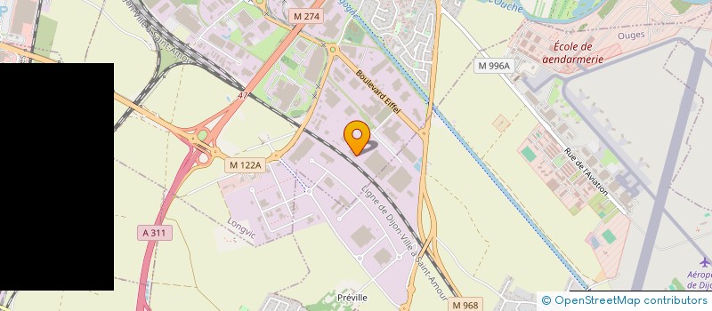 localisation de l'entreprise HYGIE MEDICAL BOURGOGNE FRANCHE COMTE  LONGVIC