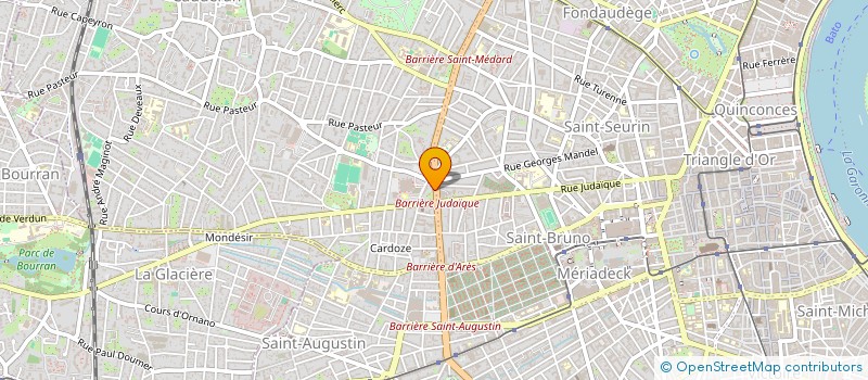 localisation de l'entreprise HYGIE PROTECTION SOCIALE  BORDEAUX