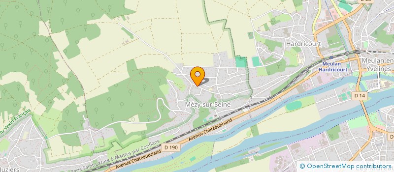 localisation de l'entreprise HYGIE SERVICES  MEZY-SUR-SEINE