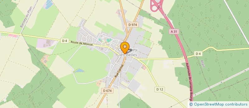 localisation de l'entreprise HYGIELOR SERVICES  COLOMBEY-LES-BELLES