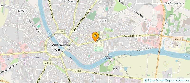 localisation de l'entreprise HYGIENE 47  VILLENEUVE-SUR-LOT